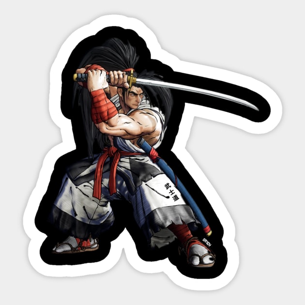 Ronin Samurai Sticker by bushidoartwork